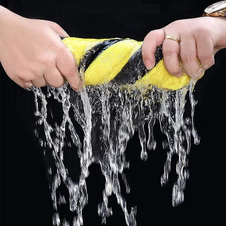 Dubbelzijdige microvezel absorberende handdoek 