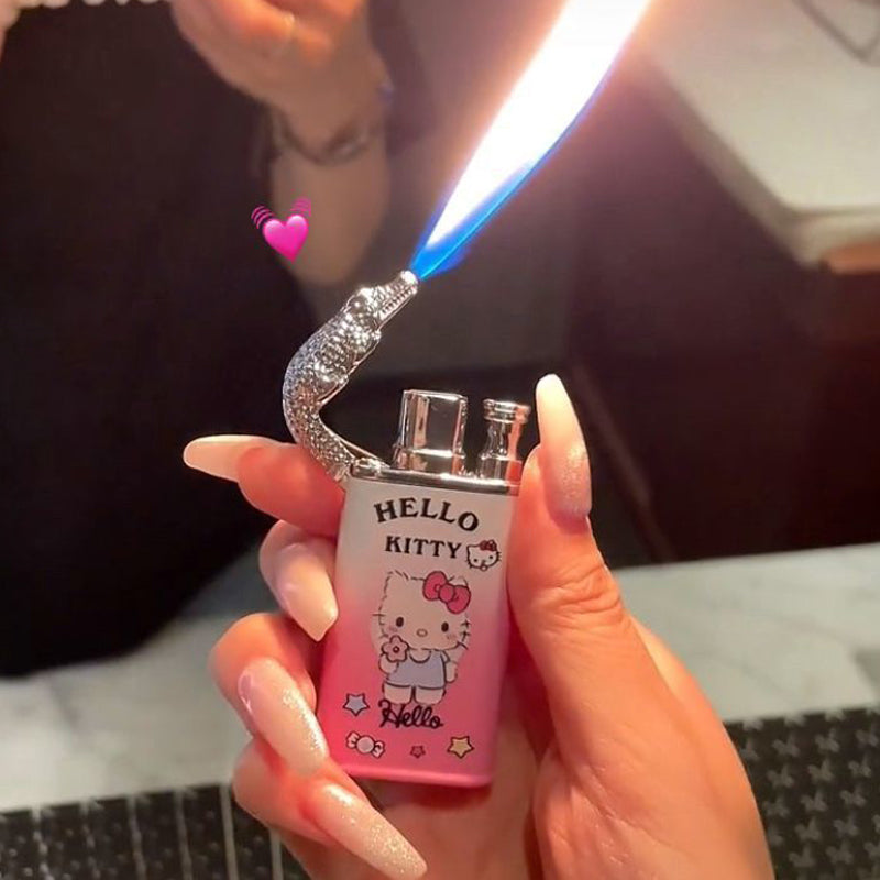 Refillable windproof lighter gift for boyfriend