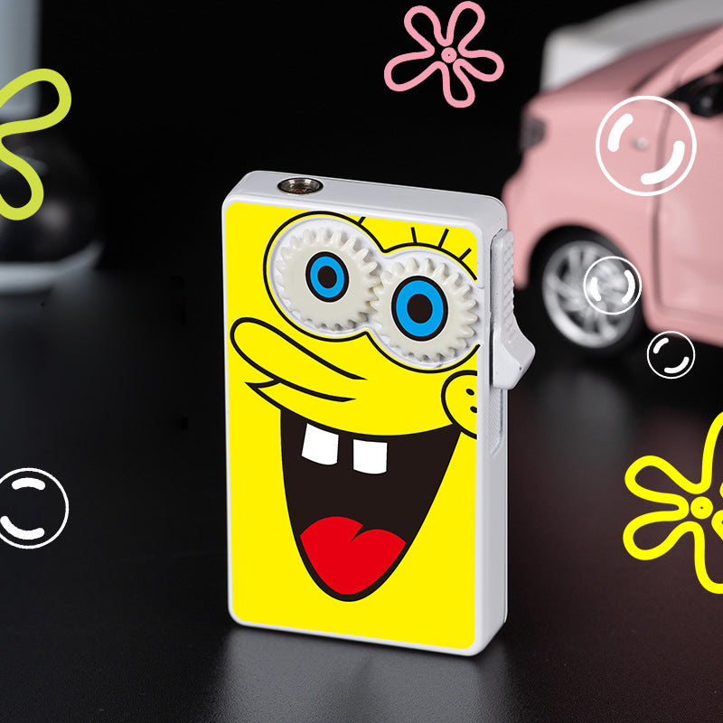 Spongebob Patrick Star lighter windproof refillable lighter  With luminous